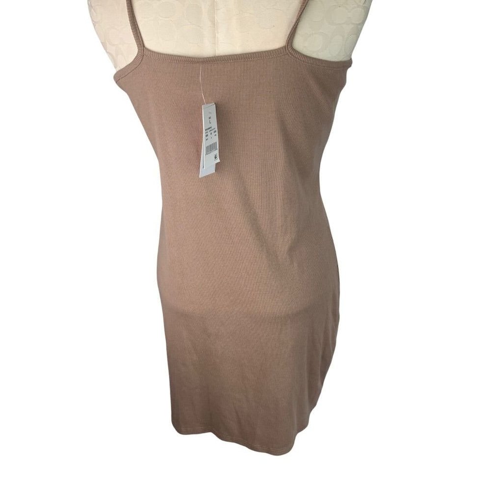 Large Disney Women's Ribbed Knit New Bluebell Skunk Slip Dress Woodsmoke - Picture 6 of 8